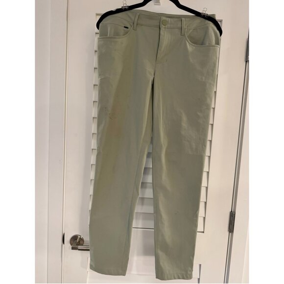 All-in-Motion Men's 5-Pocket Comfort Lifestyle Pants (Tan, Polyester, 30Wx30L) - Picture 2 of 3